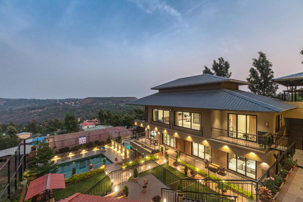 SaffronStays Cinco Elementos, Panchgani - stunning valley view pool villa